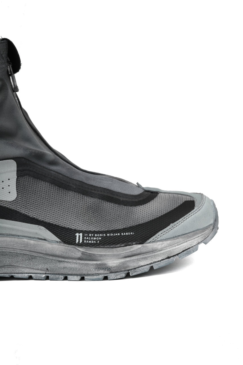画像をギャラリービューアに読み込む, 11 BY BORIS BIDJAN SABERI x SALOMON "BAMBA 2 HIGH" (OBJECT DYED LIGHT GREY)