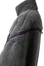 画像をギャラリービューアに読み込む, FACETASM HIGH-LOW ZIPPER FLEECE JACKET (GREY)