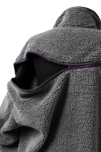 画像をギャラリービューアに読み込む, FACETASM HIGH-LOW ZIPPER FLEECE JACKET (GREY)
