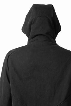 Load image into Gallery viewer, daub PADDED MT-HOOD JACKET / SOFT COTTON TWILL (BLACK)