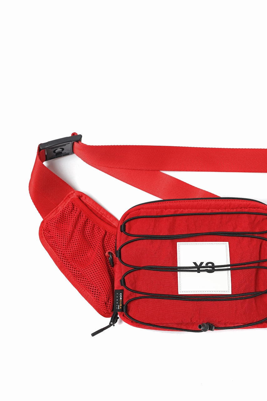 画像をギャラリービューアに読み込む, Y-3 Yohji Yamamoto 3WAY SLING BAG / CORDURA® NYLON (SCARLET)