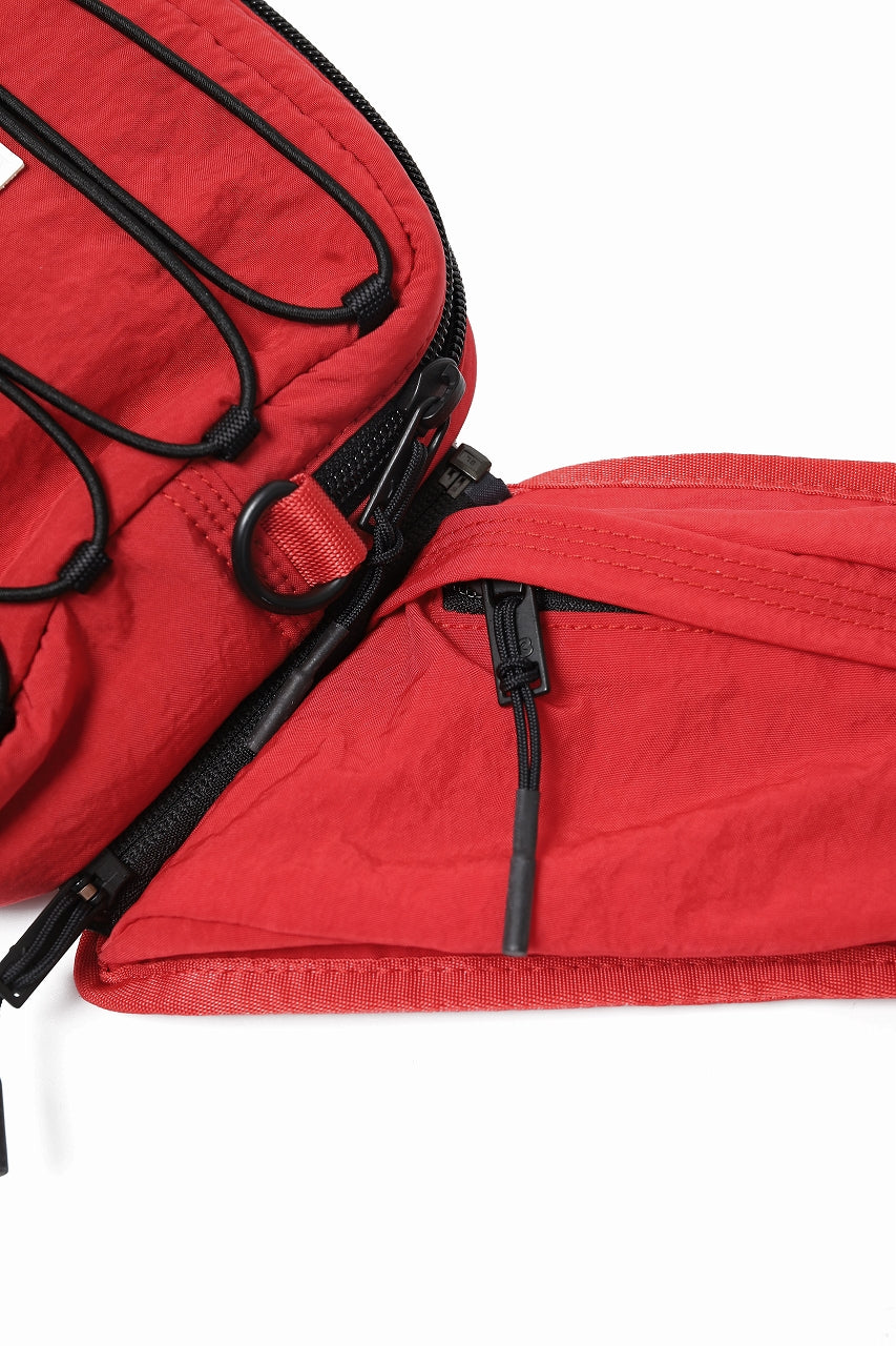 画像をギャラリービューアに読み込む, Y-3 Yohji Yamamoto 3WAY SLING BAG / CORDURA® NYLON (SCARLET)