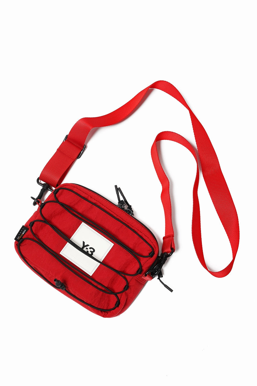 画像をギャラリービューアに読み込む, Y-3 Yohji Yamamoto 3WAY SLING BAG / CORDURA® NYLON (SCARLET)