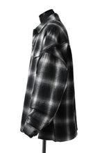 画像をギャラリービューアに読み込む, FACETASM CHECK ZIPPER SHIRT (BLACK)