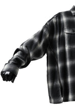 画像をギャラリービューアに読み込む, FACETASM CHECK ZIPPER SHIRT (BLACK)