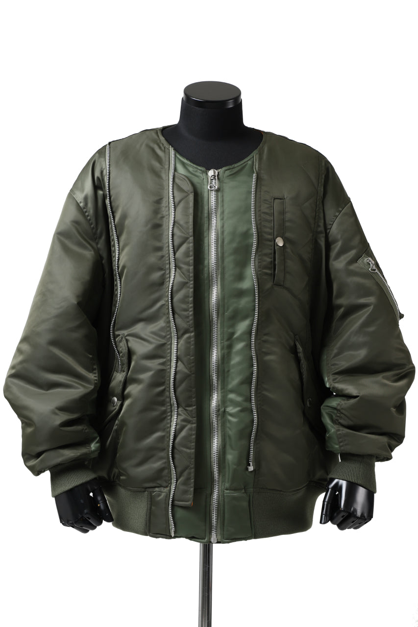 画像をギャラリービューアに読み込む, FACETASM BUG MA-1 JACKET (KHAKI)