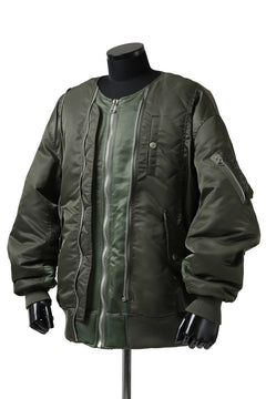 画像をギャラリービューアに読み込む, FACETASM BUG MA-1 JACKET (KHAKI)
