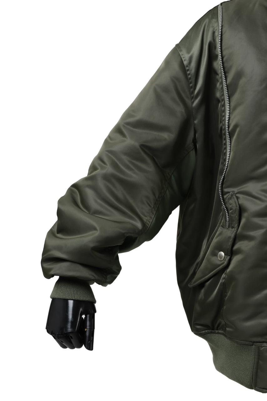 画像をギャラリービューアに読み込む, FACETASM BUG MA-1 JACKET (KHAKI)