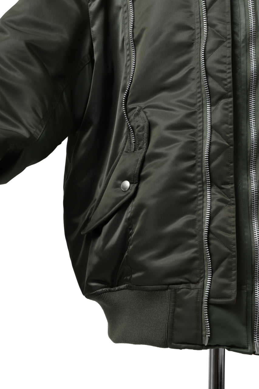 画像をギャラリービューアに読み込む, FACETASM BUG MA-1 JACKET (KHAKI)