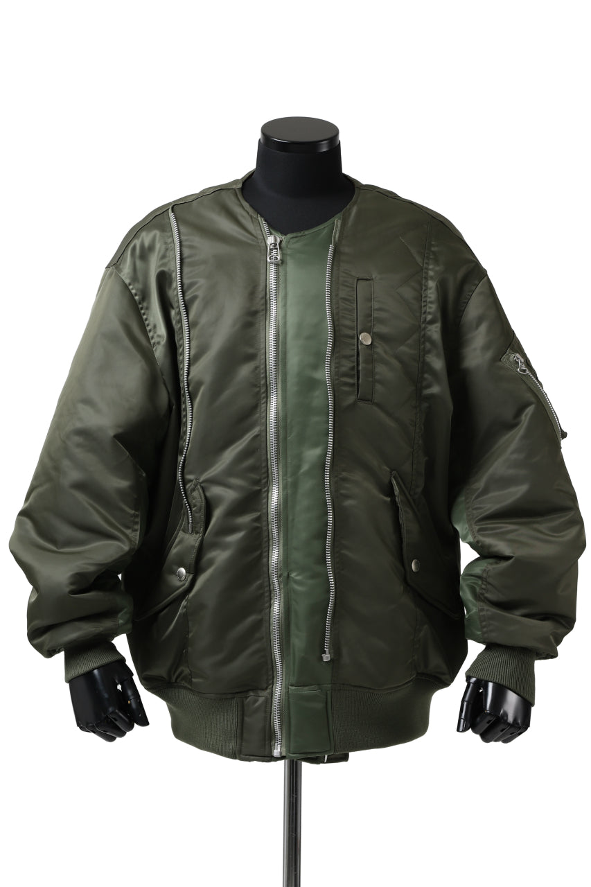 画像をギャラリービューアに読み込む, FACETASM BUG MA-1 JACKET (KHAKI)