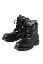 画像をギャラリービューアに読み込む, Portaille exclusive LEX-W20 TREK Laced Boots / VACCHETTA SMOOTH (BLACK / GOLD EYELET)