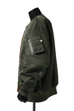 画像をギャラリービューアに読み込む, FACETASM BUG MA-1 JACKET (KHAKI)