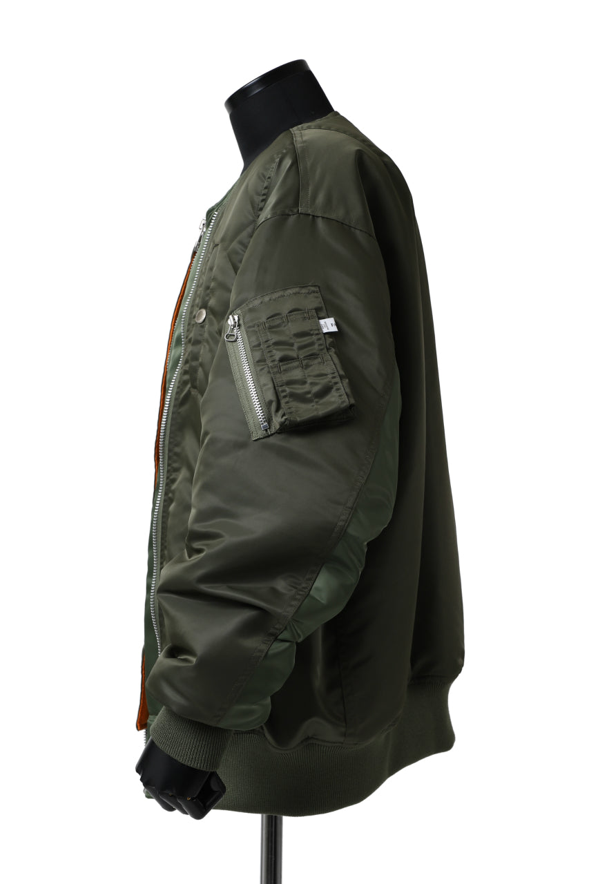 画像をギャラリービューアに読み込む, FACETASM BUG MA-1 JACKET (KHAKI)