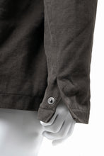 Load image into Gallery viewer, daub PADDED MT-HOOD JACKET / SOFT COTTON TWILL (KHAKI GREY)