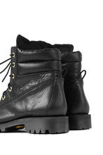 画像をギャラリービューアに読み込む, Portaille exclusive LEX-W20 TREK Laced Boots / VACCHETTA SMOOTH (BLACK / GOLD EYELET)