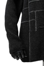 画像をギャラリービューアに読み込む, YUTA MATSUOKA knit sweater / shetland wool (black)