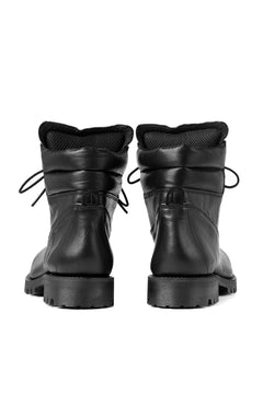画像をギャラリービューアに読み込む, Portaille exclusive LEX-W20 TREK Laced Boots / VACCHETTA SMOOTH (BLACK / GOLD EYELET)