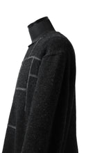 画像をギャラリービューアに読み込む, YUTA MATSUOKA knit sweater / shetland wool (black)