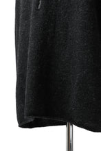 画像をギャラリービューアに読み込む, YUTA MATSUOKA knit sweater / shetland wool (black)