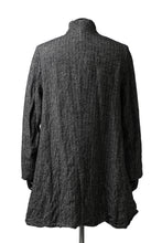 画像をギャラリービューアに読み込む, YUTA MATSUOKA exclusive jacket coat / wool linen herringbone (charcoal grey)