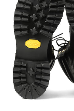 画像をギャラリービューアに読み込む, Portaille exclusive LEX-W20 TREK Laced Boots / VACCHETTA SMOOTH (BLACK / GOLD EYELET)