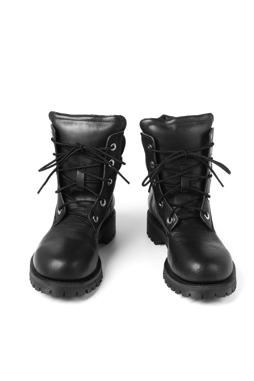 画像をギャラリービューアに読み込む, Portaille exclusive LEX-W20 TREK Laced Boots / VACCHETTA SMOOTH (BLACK)
