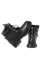 画像をギャラリービューアに読み込む, Portaille exclusive LEX-W20 TREK Laced Boots / VACCHETTA SMOOTH (BLACK)