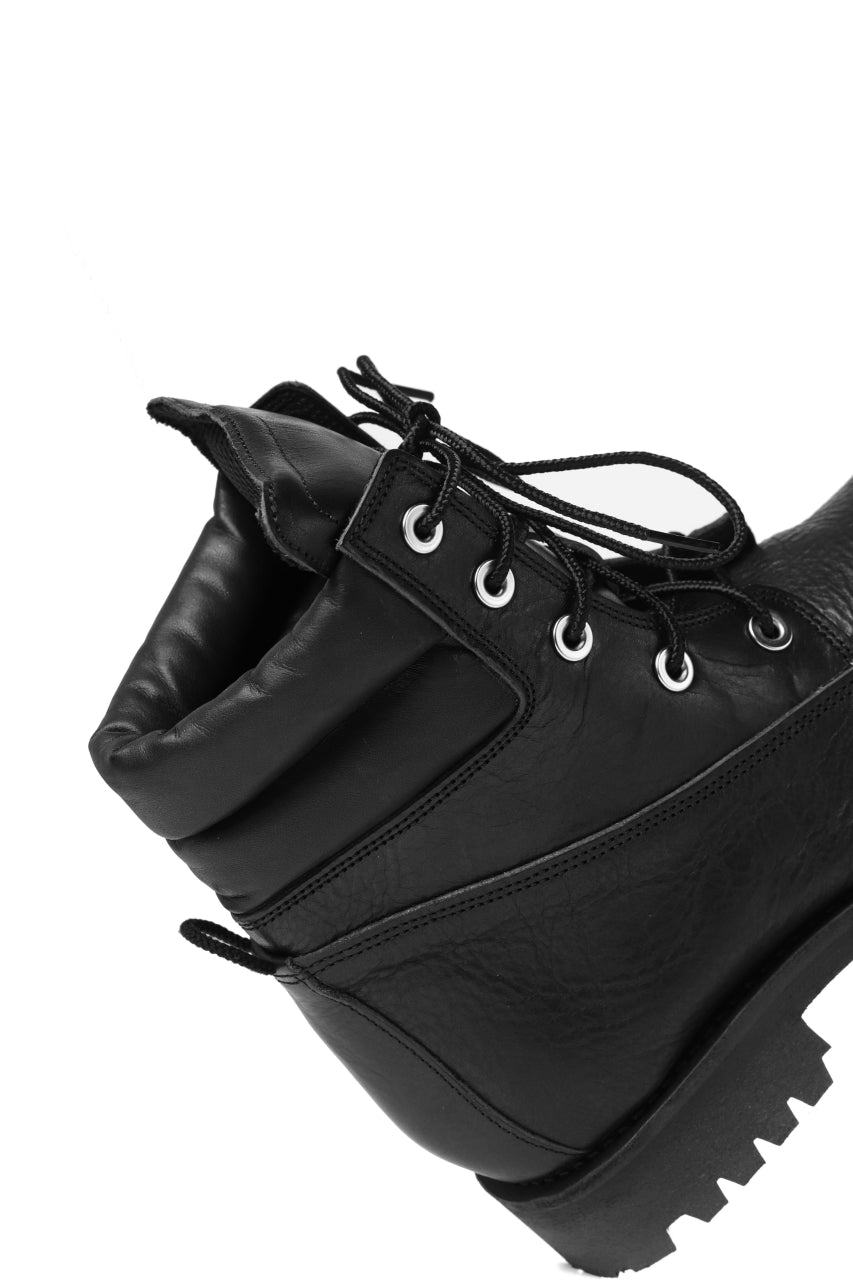 画像をギャラリービューアに読み込む, Portaille exclusive LEX-W20 TREK Laced Boots / VACCHETTA SMOOTH (BLACK)