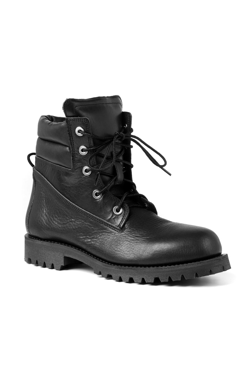 画像をギャラリービューアに読み込む, Portaille exclusive LEX-W20 TREK Laced Boots / VACCHETTA SMOOTH (BLACK)