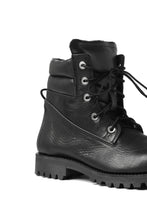 画像をギャラリービューアに読み込む, Portaille exclusive LEX-W20 TREK Laced Boots / VACCHETTA SMOOTH (BLACK)