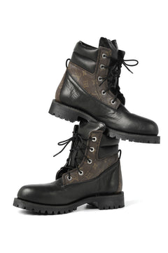 画像をギャラリービューアに読み込む, Portaille exclusive LEX-W20 TREK Laced Boots / VINTAGE "re-build" (BLACK / XXX)