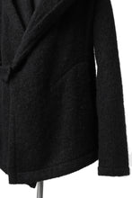 画像をギャラリービューアに読み込む, forme d'expression exclusive Hooded Cardigan Short-Coat (Black)