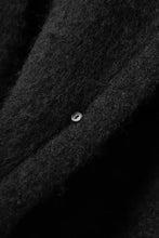 画像をギャラリービューアに読み込む, forme d'expression exclusive Hooded Cardigan Short-Coat (Black)