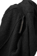 画像をギャラリービューアに読み込む, forme d'expression exclusive Hooded Cardigan Short-Coat (Black)