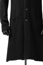 画像をギャラリービューアに読み込む, forme d'expression Buttoned Up Knitted Coat (Black)