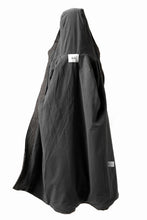 Load image into Gallery viewer, daub HOODED LONG ZIP COAT / TWEEDY MELANGE (GREY)