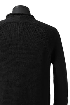 画像をギャラリービューアに読み込む, forme d'expression Buttoned Up Knitted Coat (Black)