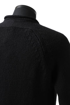 画像をギャラリービューアに読み込む, forme d'expression Buttoned Up Knitted Coat (Black)