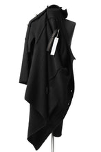 画像をギャラリービューアに読み込む, forme d'expression Buttoned Up Knitted Coat (Black)