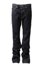 Load image into Gallery viewer, BACKLASH xx FULLCOUNT Collaboration BOOT CUT PANTS / 13.7oz ZIMBABWE DENIM (INDIGO BLUE)