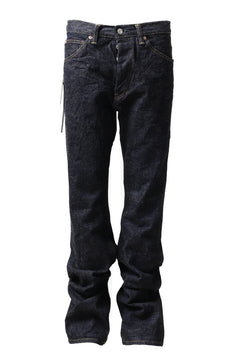 Load image into Gallery viewer, BACKLASH xx FULLCOUNT Collaboration BOOT CUT PANTS / 13.7oz ZIMBABWE DENIM (INDIGO BLUE)