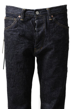 Load image into Gallery viewer, BACKLASH xx FULLCOUNT Collaboration BOOT CUT PANTS / 13.7oz ZIMBABWE DENIM (INDIGO BLUE)