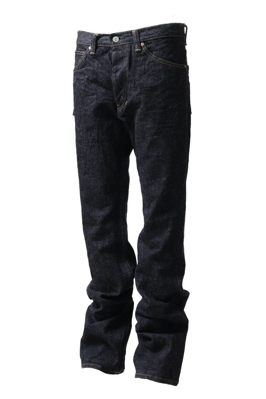 Load image into Gallery viewer, BACKLASH xx FULLCOUNT Collaboration BOOT CUT PANTS / 13.7oz ZIMBABWE DENIM (INDIGO BLUE)