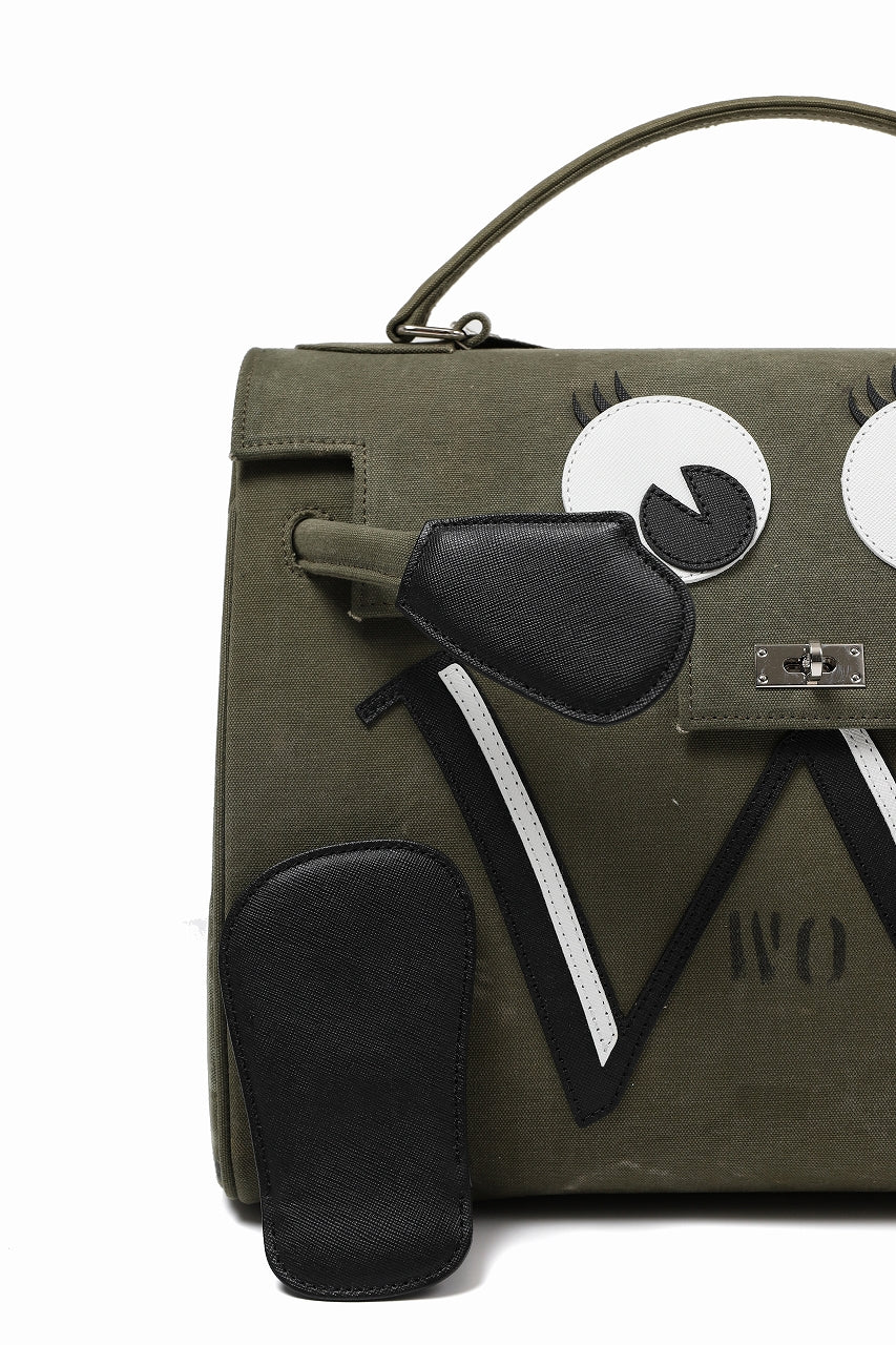 画像をギャラリービューアに読み込む, READYMADE x Dr.WOO DOLL BAG (KHAKI GREEN)