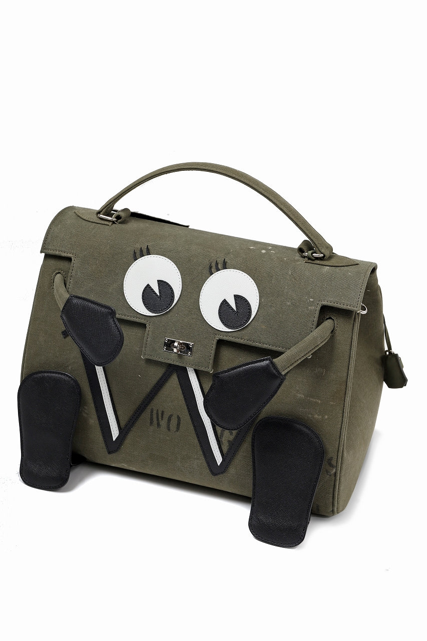 画像をギャラリービューアに読み込む, READYMADE x Dr.WOO DOLL BAG (KHAKI GREEN)