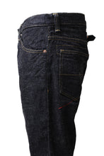 Load image into Gallery viewer, BACKLASH xx FULLCOUNT Collaboration BOOT CUT PANTS / 13.7oz ZIMBABWE DENIM (INDIGO BLUE)