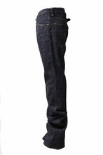 Load image into Gallery viewer, BACKLASH xx FULLCOUNT Collaboration BOOT CUT PANTS / 13.7oz ZIMBABWE DENIM (INDIGO BLUE)