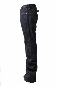 Load image into Gallery viewer, BACKLASH xx FULLCOUNT Collaboration BOOT CUT PANTS / 13.7oz ZIMBABWE DENIM (INDIGO BLUE)