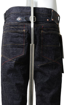 Load image into Gallery viewer, BACKLASH xx FULLCOUNT Collaboration BOOT CUT PANTS / 13.7oz ZIMBABWE DENIM (INDIGO BLUE)