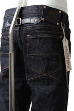 Load image into Gallery viewer, BACKLASH xx FULLCOUNT Collaboration BOOT CUT PANTS / 13.7oz ZIMBABWE DENIM (INDIGO BLUE)
